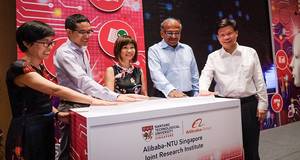 Alibaba opens first joint research institute outside China in Singapore (c) Channel News Asia