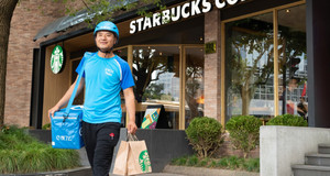 Starbucks partners with Alibaba on coffee delivery to boost China business (c) TechCrunch