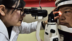 Chinas Aier Eye Hospital sets its sights on Spains Clinica Baviera (c) Ge Yinian China Daily