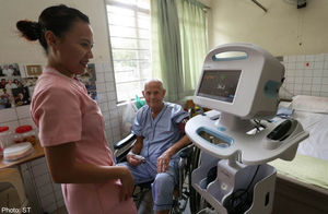 Singapore nursing homes join forces to boost care with technology (c) Straits Times