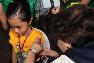 Philippines launches worlds first mass dengue vaccination (c) South China Morning Post