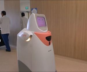 Singapores hospitals turn to robots for healthcare assistance (c) Straits Times